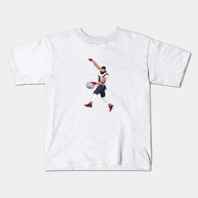 Justin Edelman Kids T-Shirt by SickSticksCo